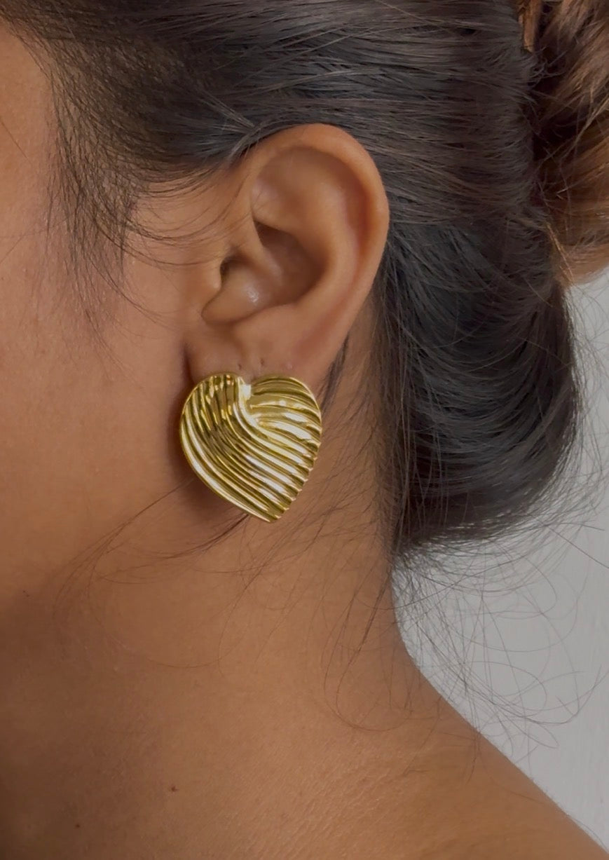 Bold Aura Earrings | Stainless Steel
