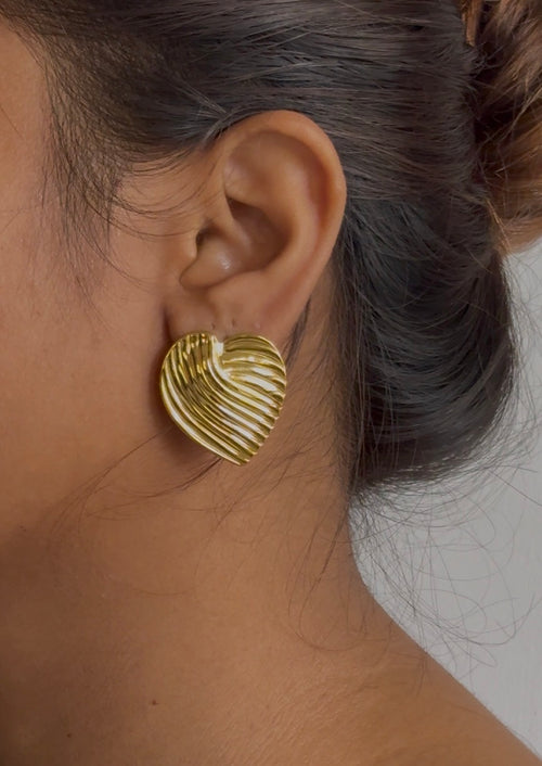 Bold Aura Earrings | Stainless Steel