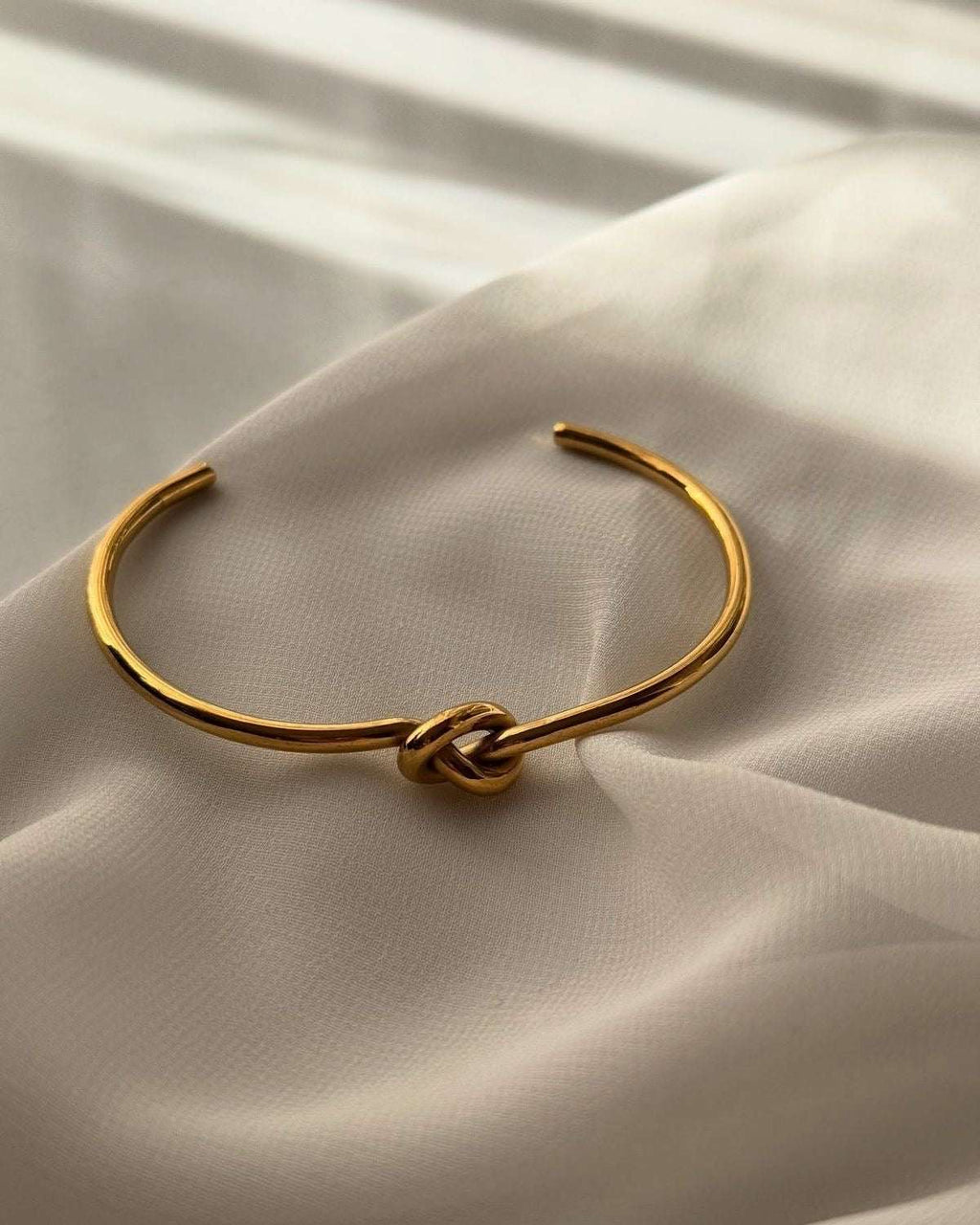 Knot Kada | Gold-Toned Adjustable Knot Bracelet