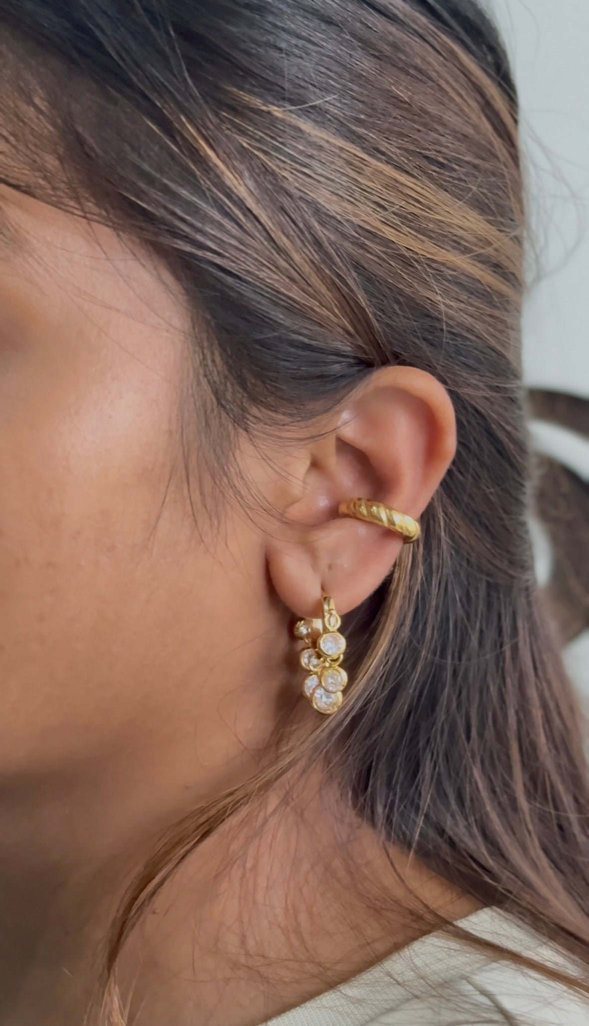 Bold Shine Cuff | Chunky No-Piercing Ear Cuff