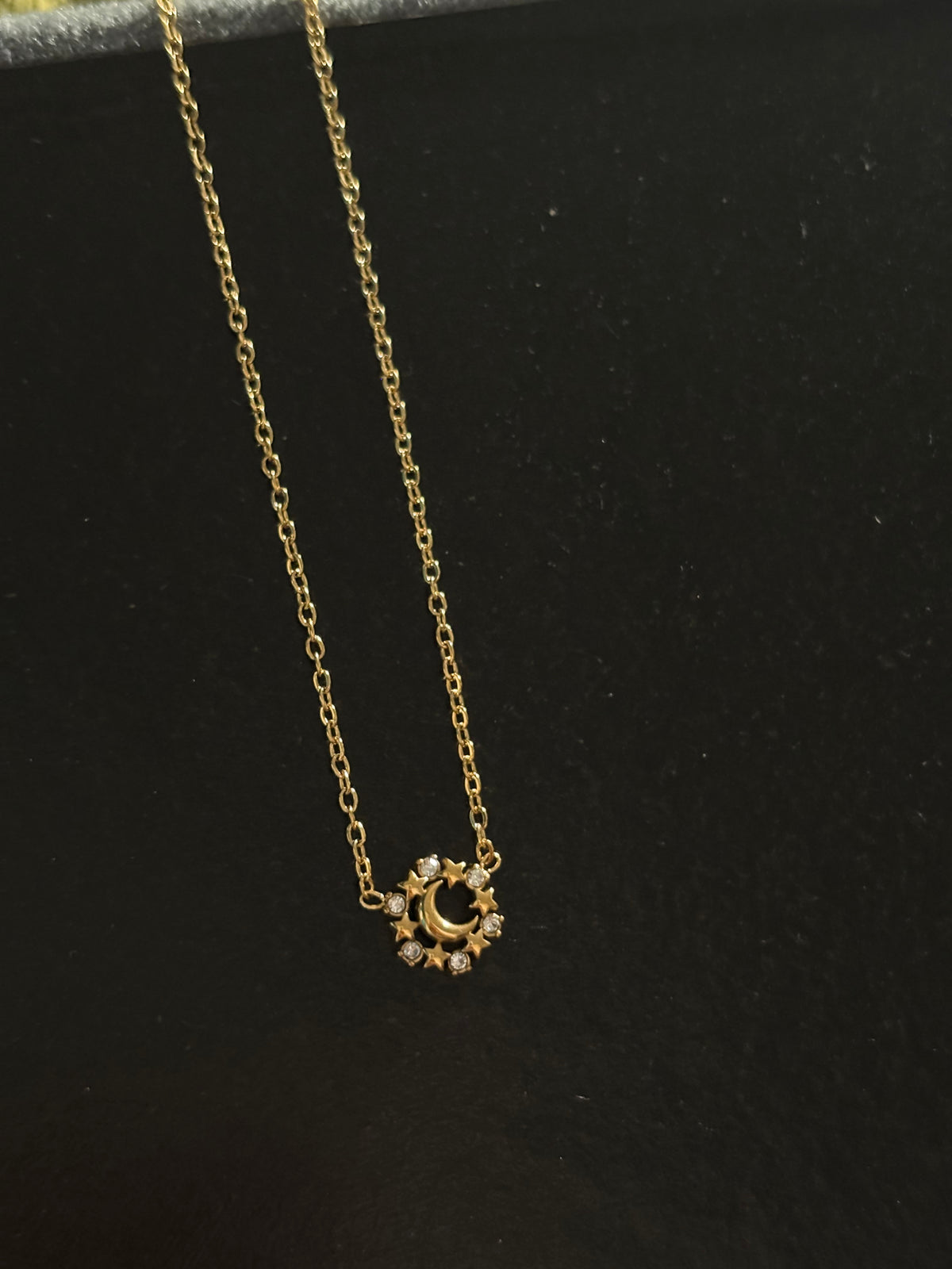 Star Around the Moon Necklace