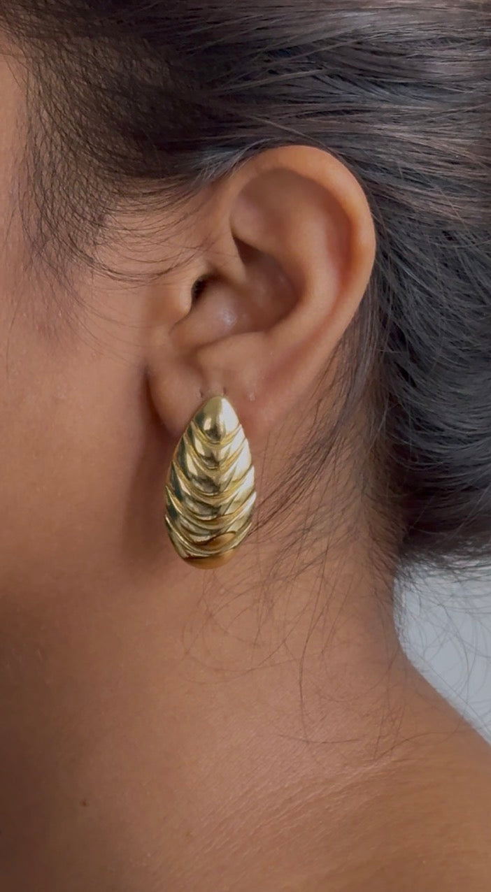 Drama Queen Earrings | Stainless Steel