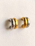 Twonic Stud Earrings | Stainless Steel