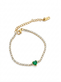 Green Shine Crystal Bracelet