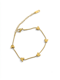 Minimal Butterfly Gold Bracelet