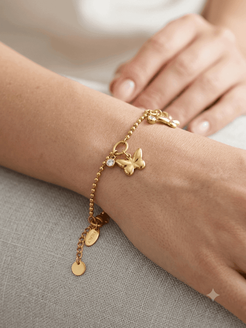 Charm Butterfly Shine Bracelet