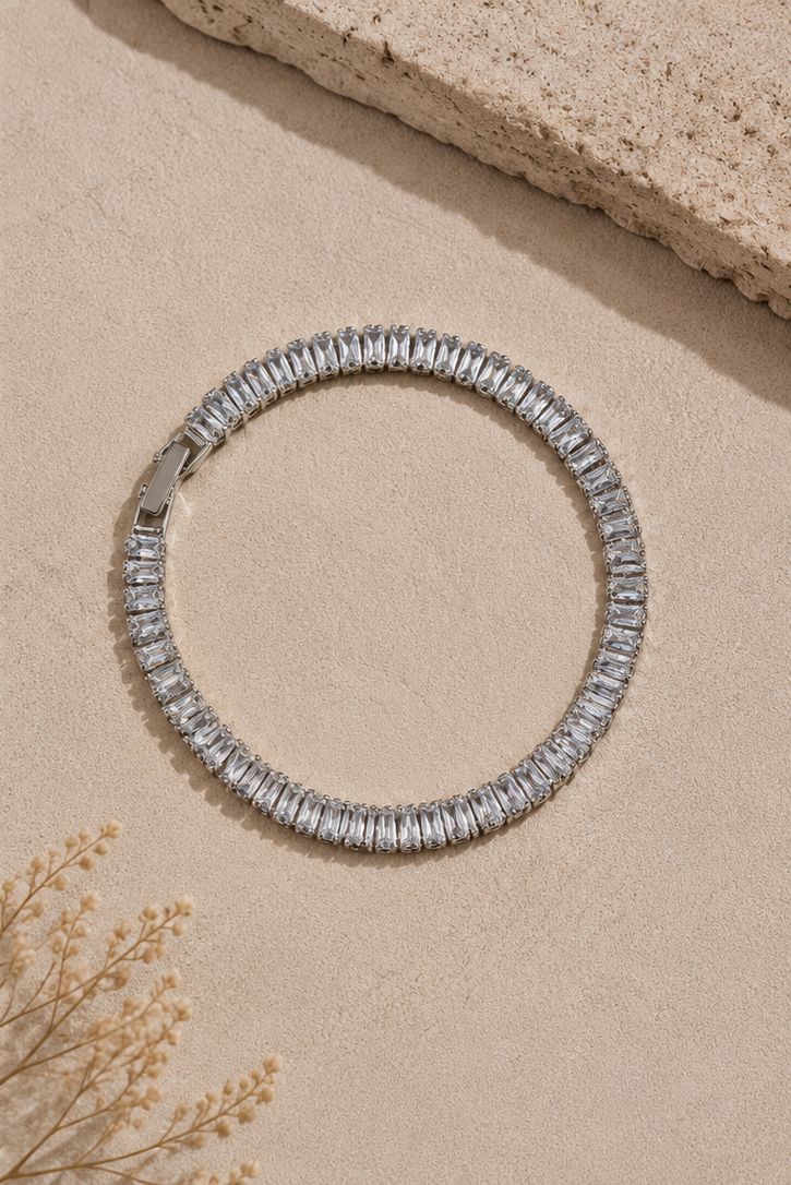 Miracle Ice Luxe Chain Bracelet – Silver Tennis Bracelet