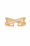 Diamond X Ring